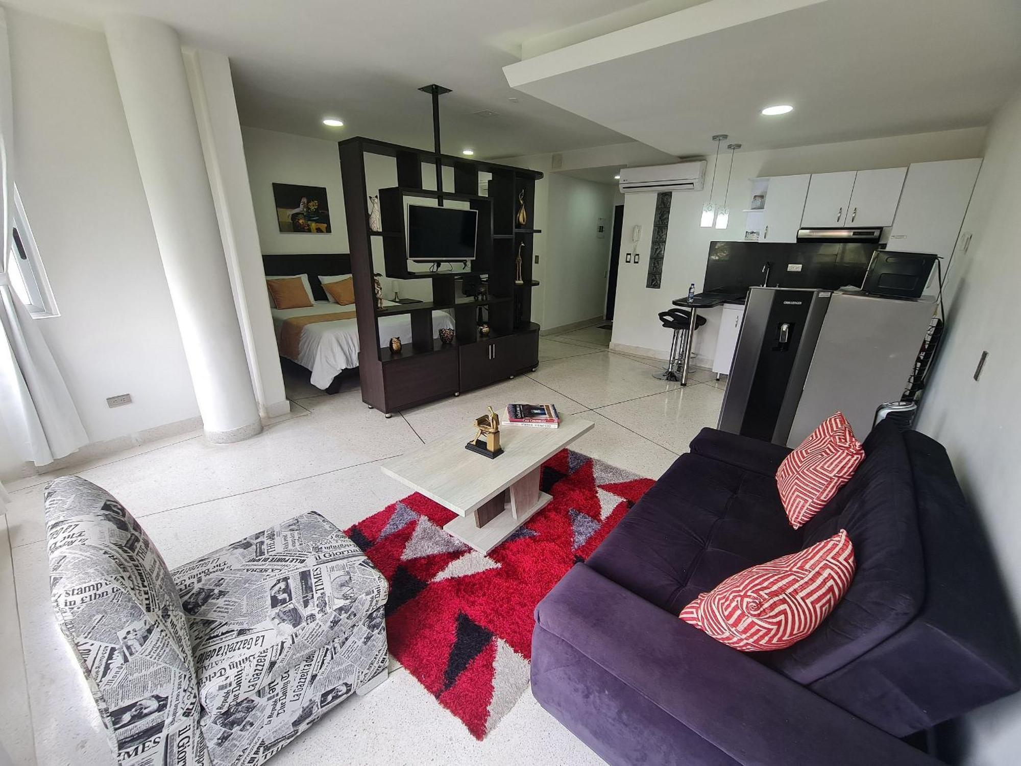 Apartment 501 Moderno Aparta-suite En Versalles Tipo Loft - Tower & Lofts Cali