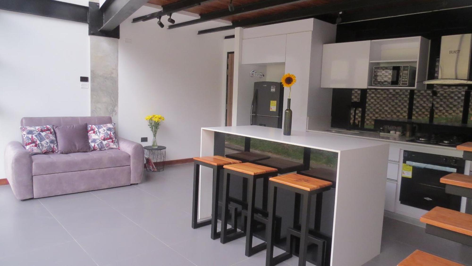Moderno Lotf Estilo Industrial Apartamento *